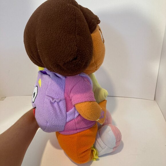 Vintage Dora Explorer 2002 Nick Jr Plush 22" Large Stuffed Toy Viacom Star - Picture 8 of 12